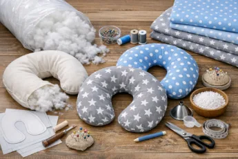 DIY Nackenkissen: Selbernähen & Befüllen