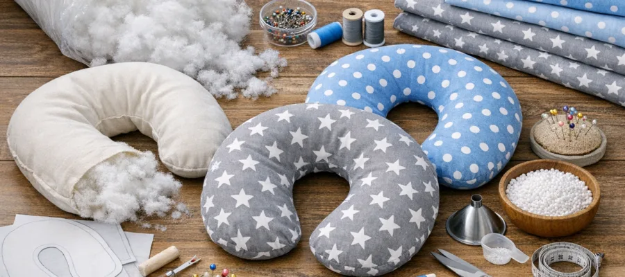 Anleitungen fuer DIY Nackenkissen: Kreative Ideen fuer Zuhause zum Selbernaehen und Befuellen