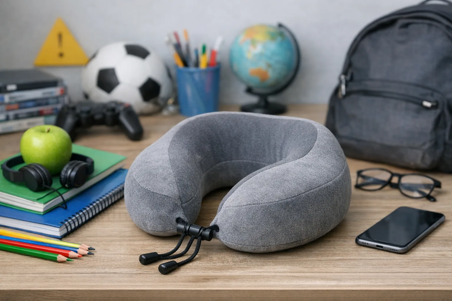 So nutzen Kinder und Jugendliche Nackenkissen richtig und sicher