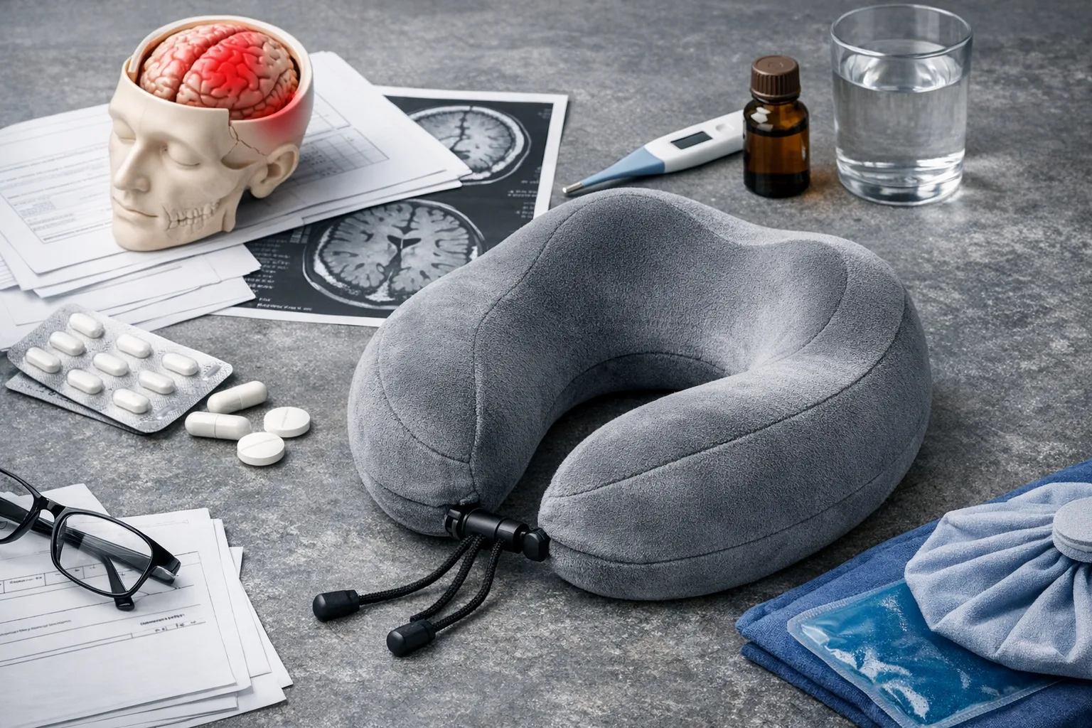 Nackenkissen bei Migraene und Kopfschmerzen – Wie richtig nutzen und welchen waehlen?