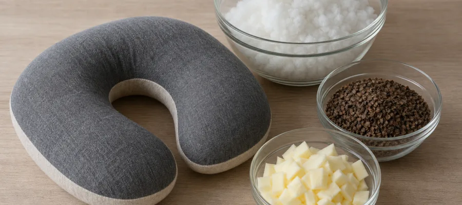 Die richtige Fuellmenge bei DIY Nackenkissen: So findest du das ideale Volumen